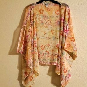 Chiffon Floral Kimono